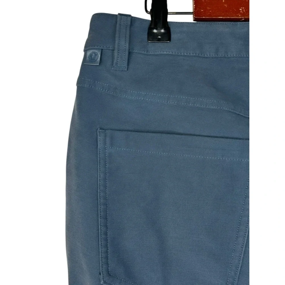 Lululemon ABC Slim-Fit 5 Pocket Pant Utilitech Jean Mens 34W 33L River Blue